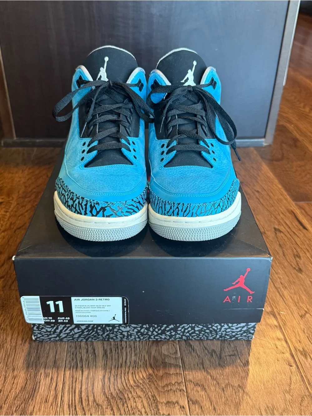 Jordan 3 Retro (Powder Blue)